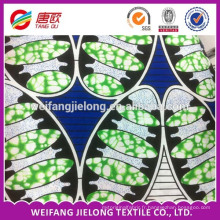 weifang jielong textile wax fabric in 100% cotton great quality